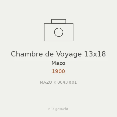 Chambre de Voyage 13x18