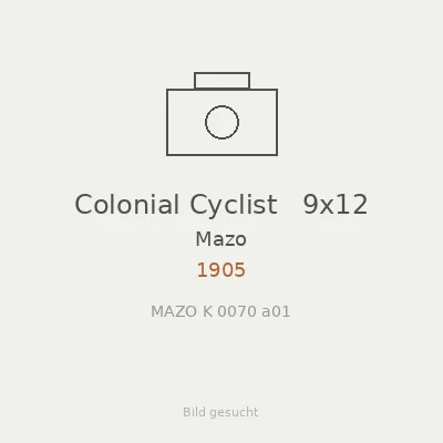 Colonial Cyclist   9x12