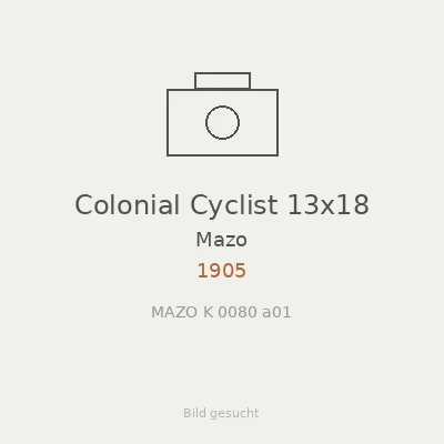 Colonial Cyclist 13x18