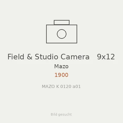 Field & Studio Camera   9x12