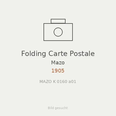 Folding Carte Postale