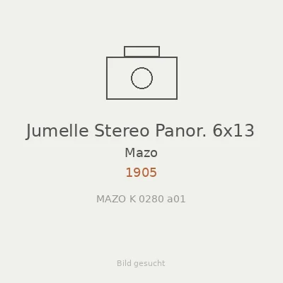 Jumelle Stereo Panor. 6x13