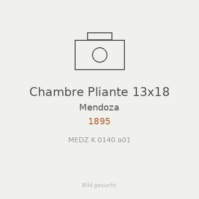 Chambre Pliante 13x18