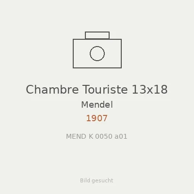 Chambre Touriste 13x18