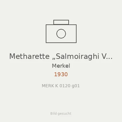 Metharette „Salmoiraghi Ven.“