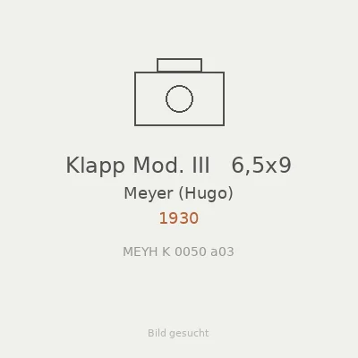 Klapp Mod. III   6,5x9