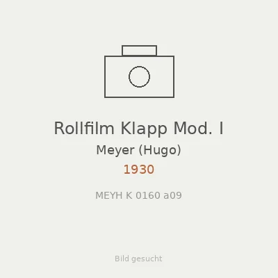 Rollfilm Klapp Mod. I