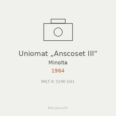 Uniomat „Anscoset III“