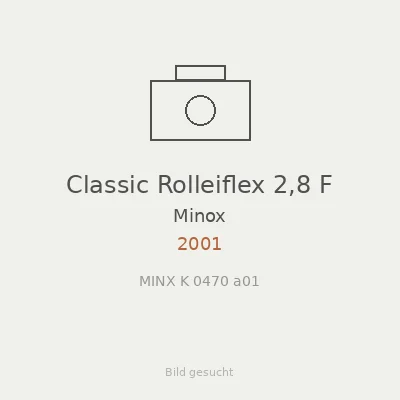 Classic Rolleiflex 2,8 F