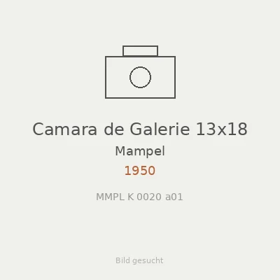 Camara de Galerie 13x18