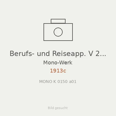 Berufs- und Reiseapp. V 24x30
