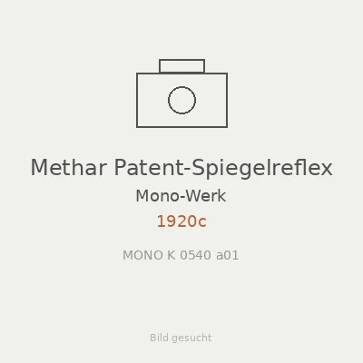 Methar Patent-Spiegelreflex