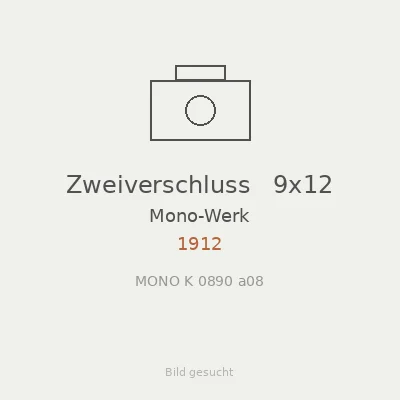 Zweiverschluss   9x12