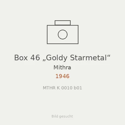 Box 46 „Goldy Starmetal“