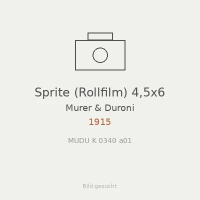 Sprite (Rollfilm) 4,5x6