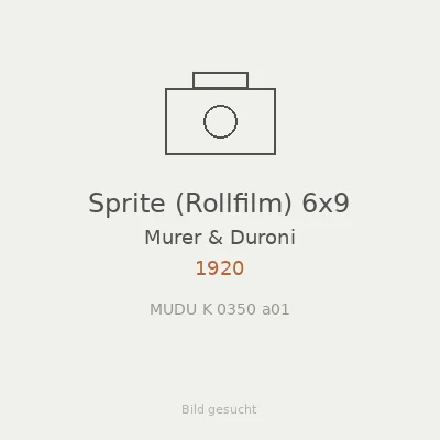 Sprite (Rollfilm) 6x9