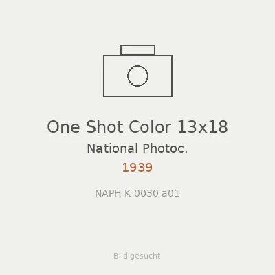 One Shot Color 13x18