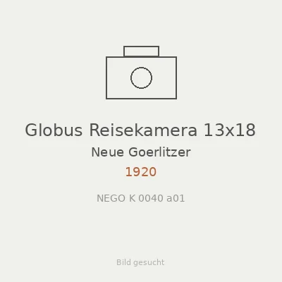 Globus Reisekamera 13x18
