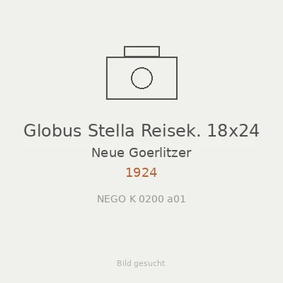 Globus Stella Reisek. 18x24