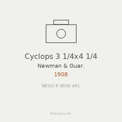 Cyclops 3 1/4x4 1/4