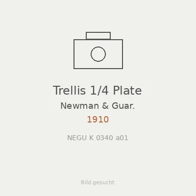 Trellis 1/4 Plate