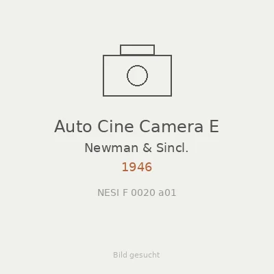 Auto Cine Camera E