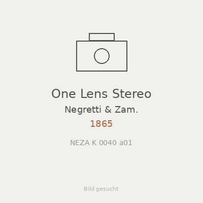 One Lens Stereo