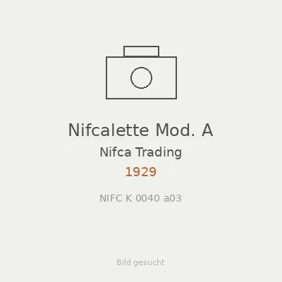 Nifcalette Mod. A