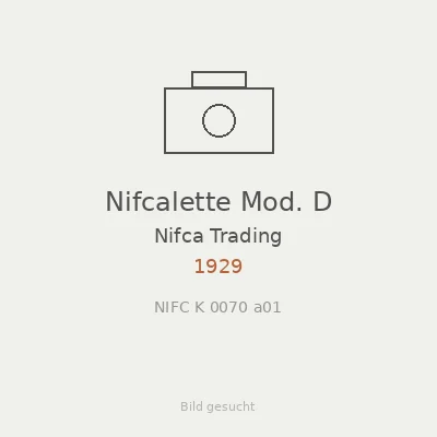 Nifcalette Mod. D