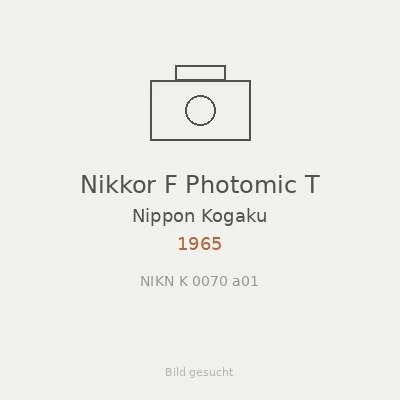 Nikkor F Photomic T