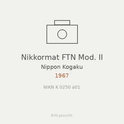 Nikkormat FTN Mod. II
