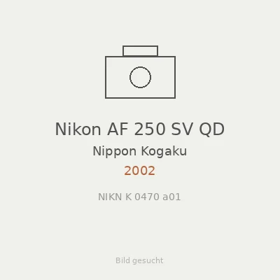 Nikon AF 250 SV QD