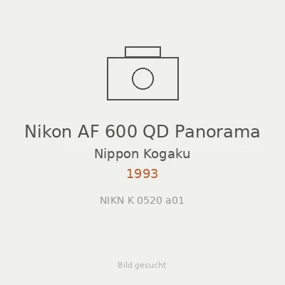 Nikon AF 600 QD Panorama
