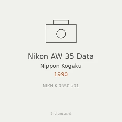 Nikon AW 35 Data