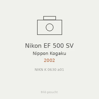 Nikon EF 500 SV