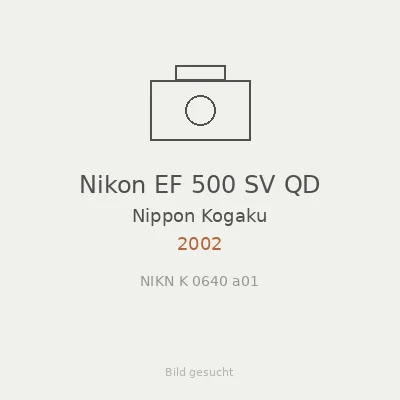 Nikon EF 500 SV QD