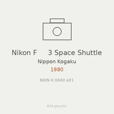 Nikon F     3 Space Shuttle