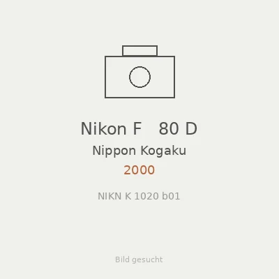Nikon F   80 D