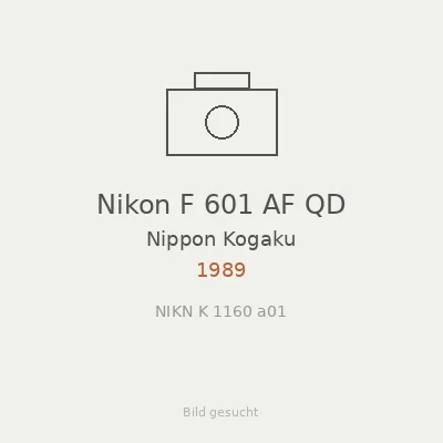 Nikon F 601 AF QD