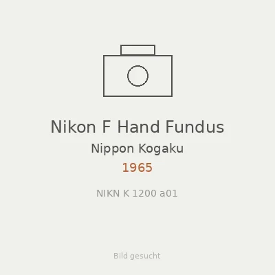 Nikon F Hand Fundus