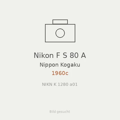 Nikon F S 80 A