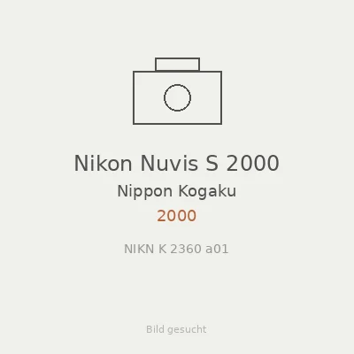 Nikon Nuvis S 2000