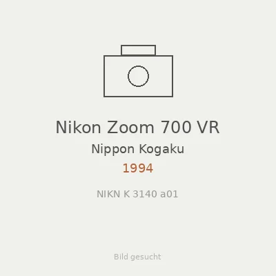 Nikon Zoom 700 VR