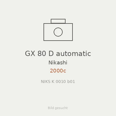 GX 80 D automatic