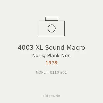 4003 XL Sound Macro