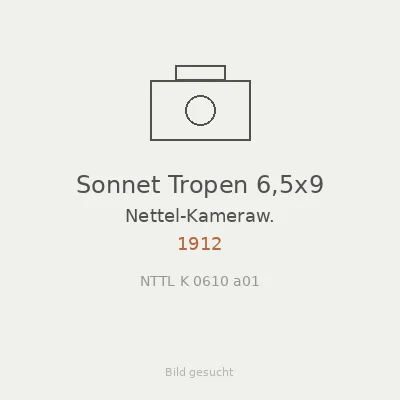 Sonnet Tropen 6,5x9