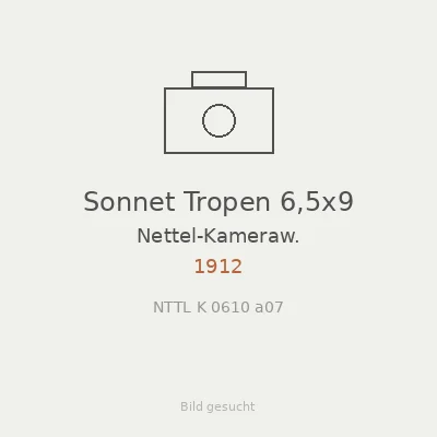 Sonnet Tropen 6,5x9