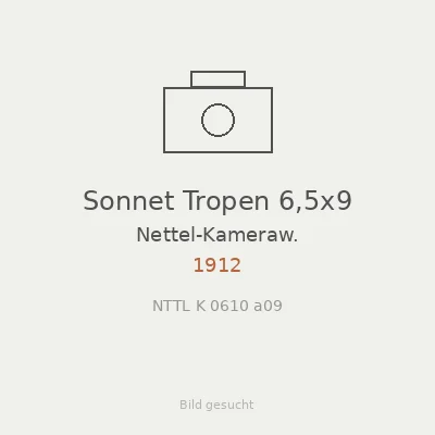 Sonnet Tropen 6,5x9