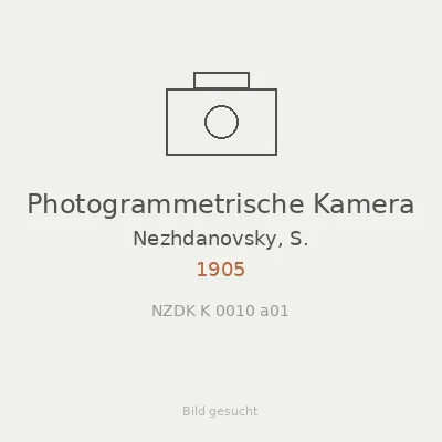 Photogrammetrische Kamera