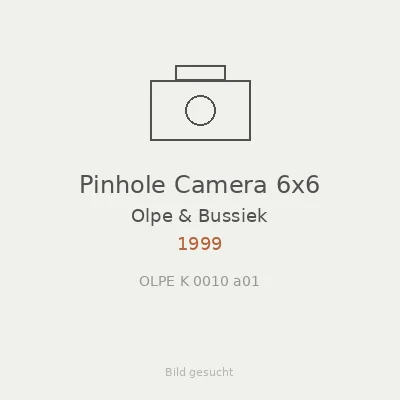 Pinhole Camera 6x6